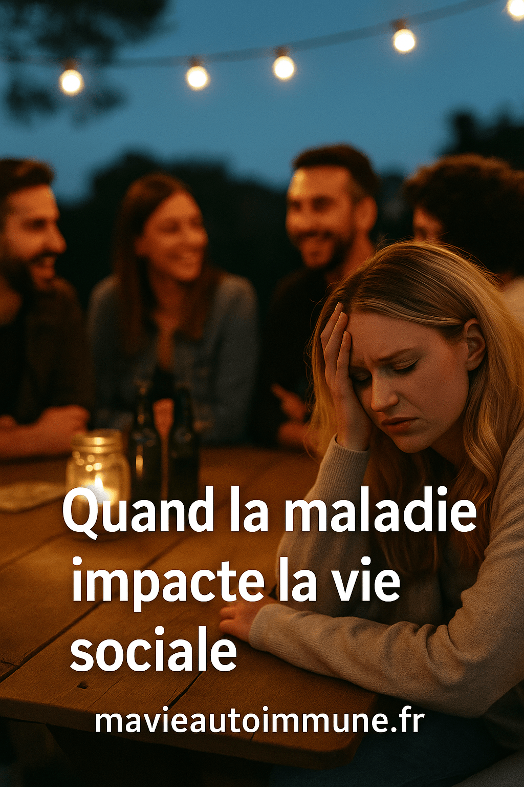 ✍️ Quand la maladie impacte la vie&nbsp;sociale…