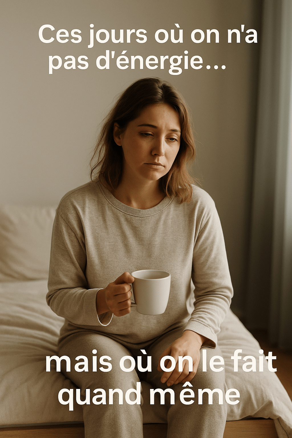 Ces jours où on n’a pas d’énergie… mais où on le fait quand même