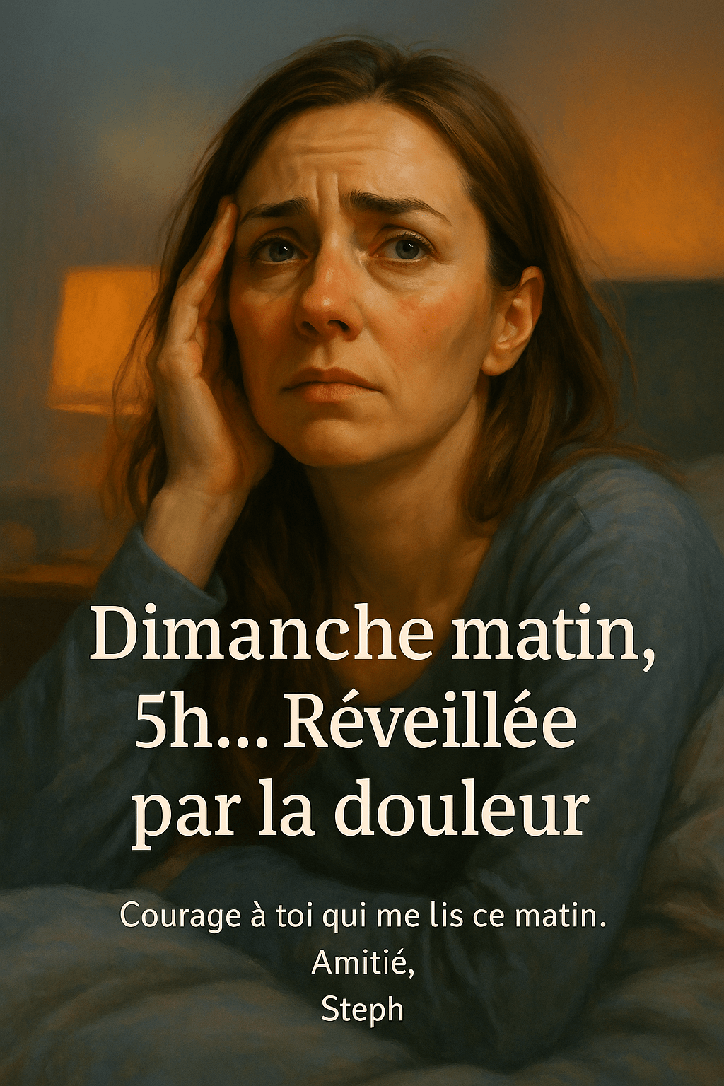 🕔 Dimanche matin, 5h… Réveillée par la&nbsp;douleur