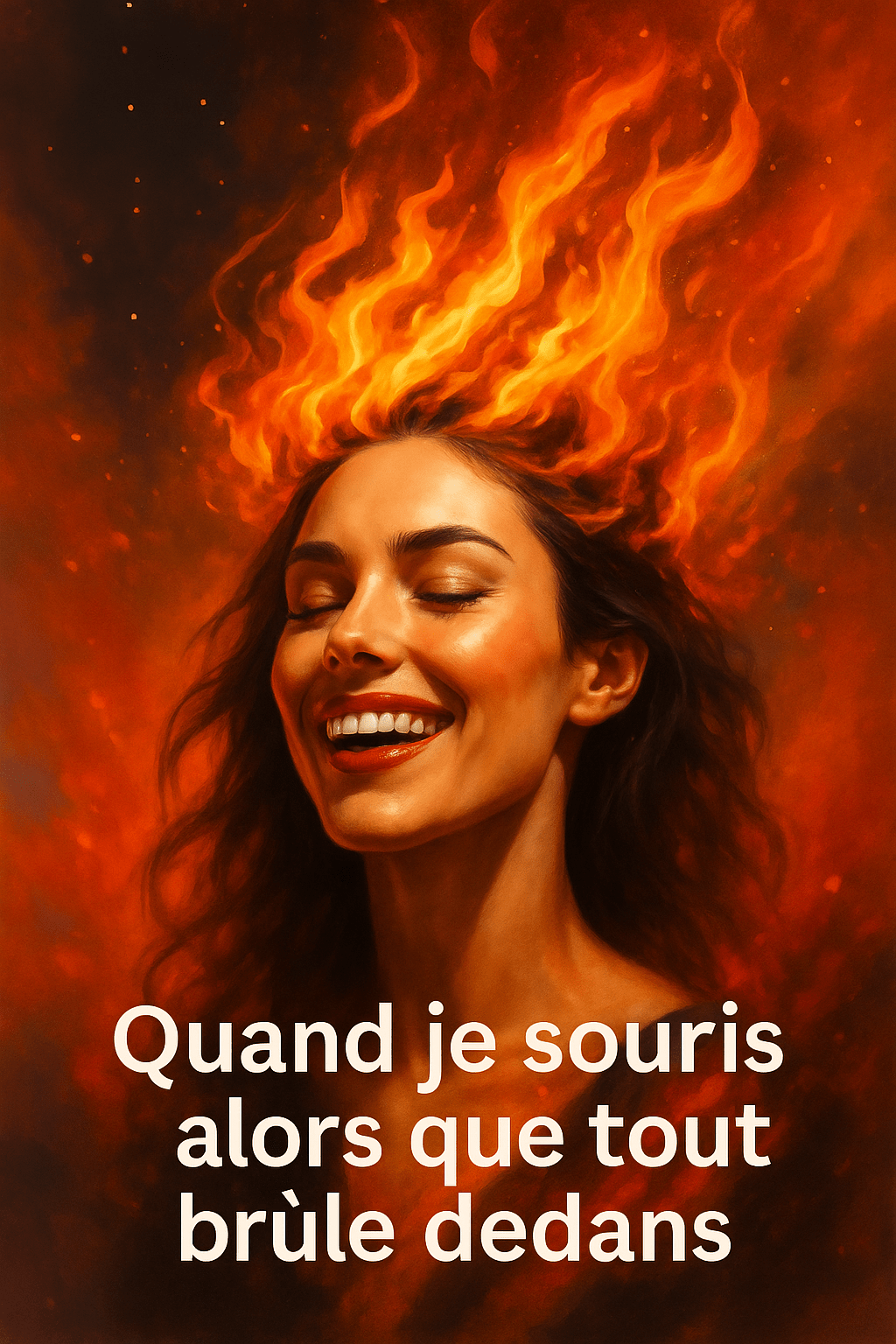 💭 Quand je souris alors que tout brûle&nbsp;dedans